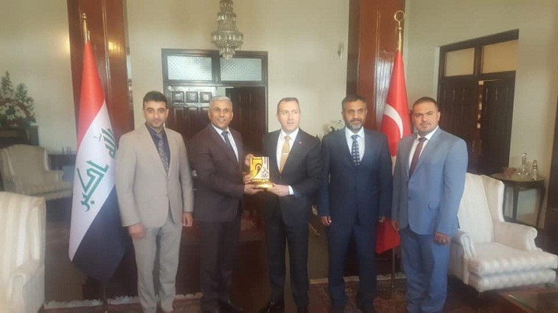 Read more about the article وفد من جامعة ديالى يزور السفارة التركية في بغداد